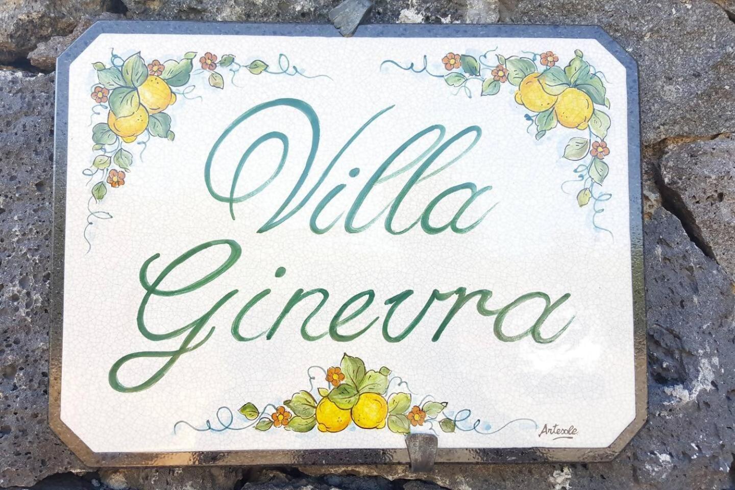 Villa Ginevra Santa Venerina Zewnętrze zdjęcie